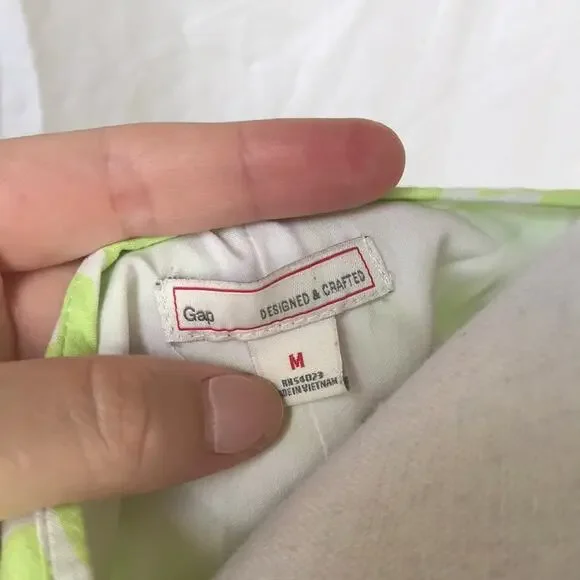 Lined Gap Geometric Print Dress - Picture 7 of 8